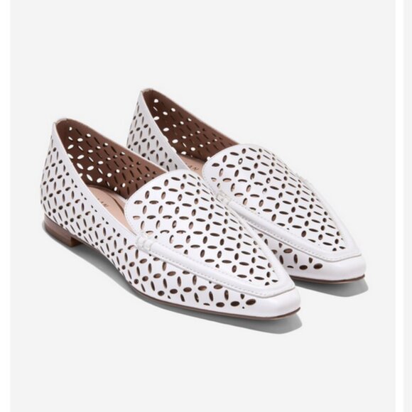 Cole Haan Women's Chantal Loafers, Never Worn, White, Size 10.5 Medium - Picture 1 of 6